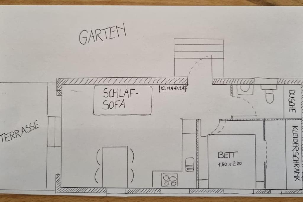 Chalet In Koeln - Tinyhouse Eksteriør billede